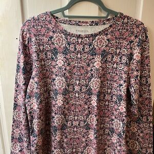 Talbots Women's Floral Top